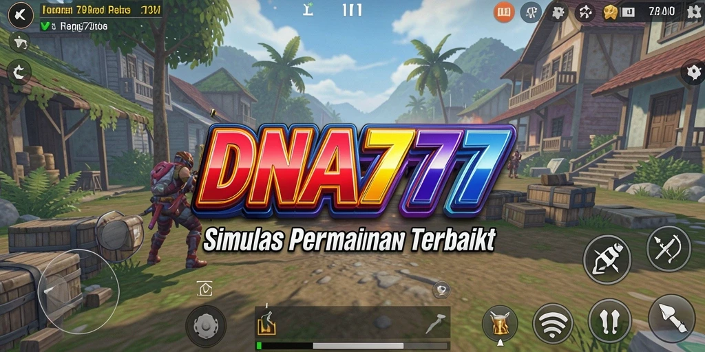 Tangkapan layar utama menunjukkan gameplay menarik dari DNA777.
