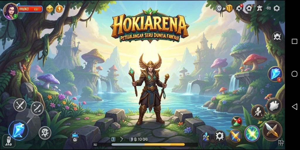 Tampilan gameplay HOKIARENA yang memukau dan penuh petualangan.