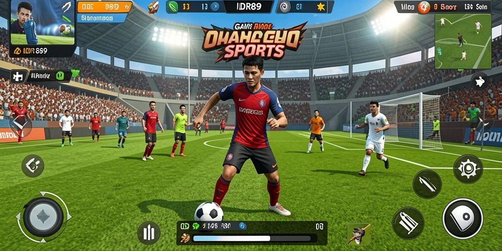 Tampilan gameplay seru di IDR89 dengan berbagai olahraga.