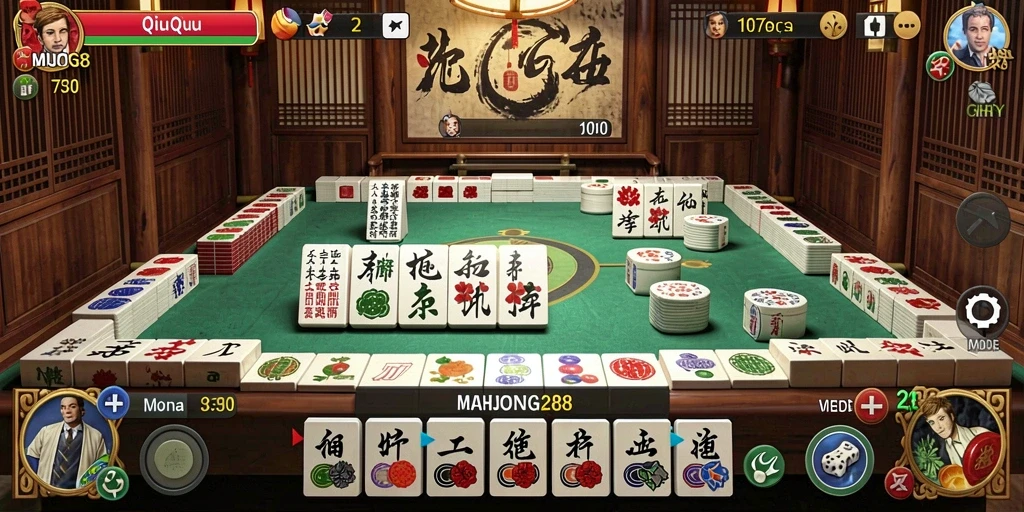 Tampilan gameplay seru dan menarik dari MAHJONG288.