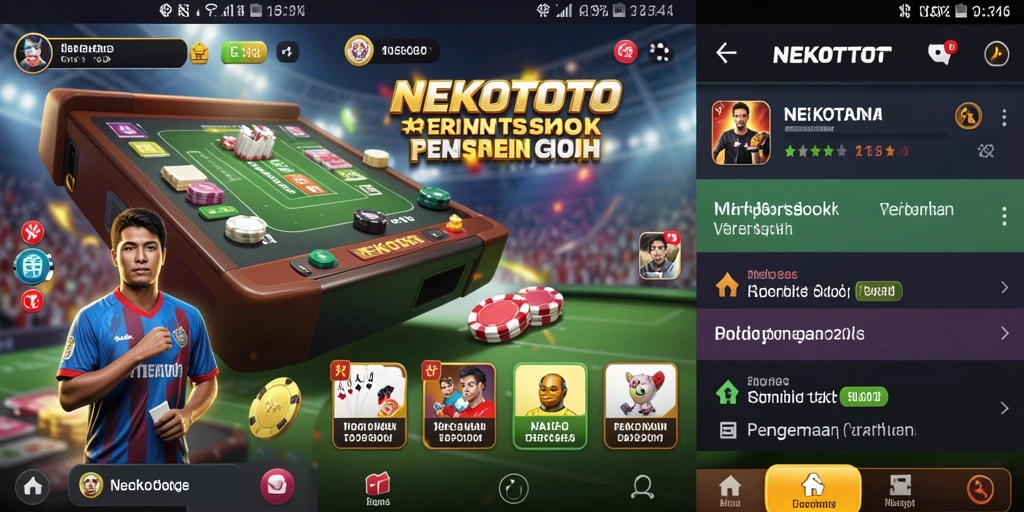 Screenshot gameplay NEKOTOTO menampilkan beragam opsi taruhan yang menarik.