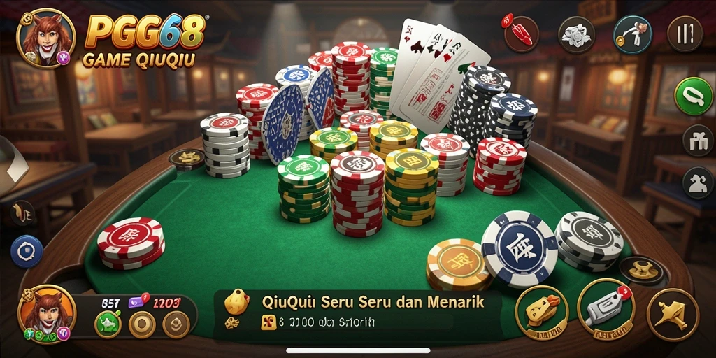 Screenshot dari gameplay PGG68 menampilkan pemain sedang berkompetisi.