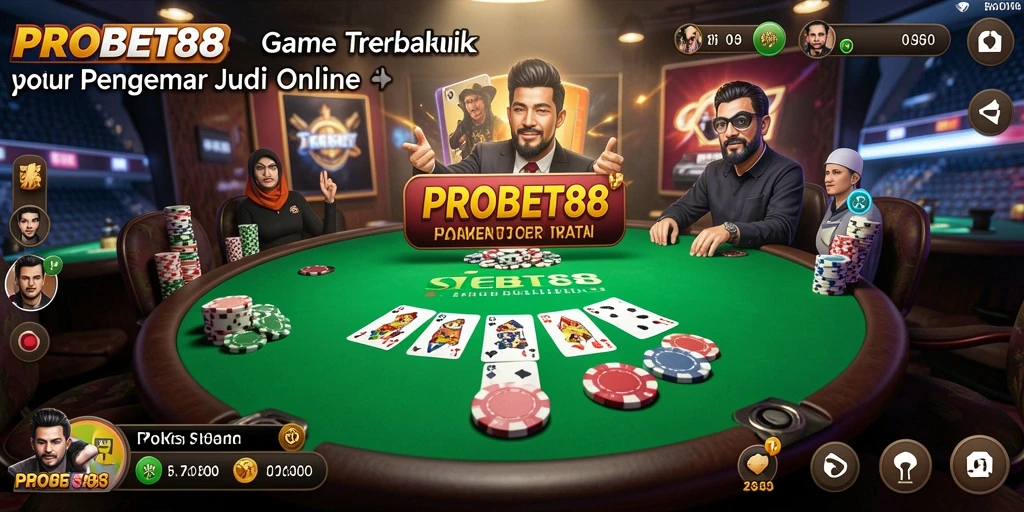 Gameplay seru dan menantang dari PROBET88 di dunia Poker.