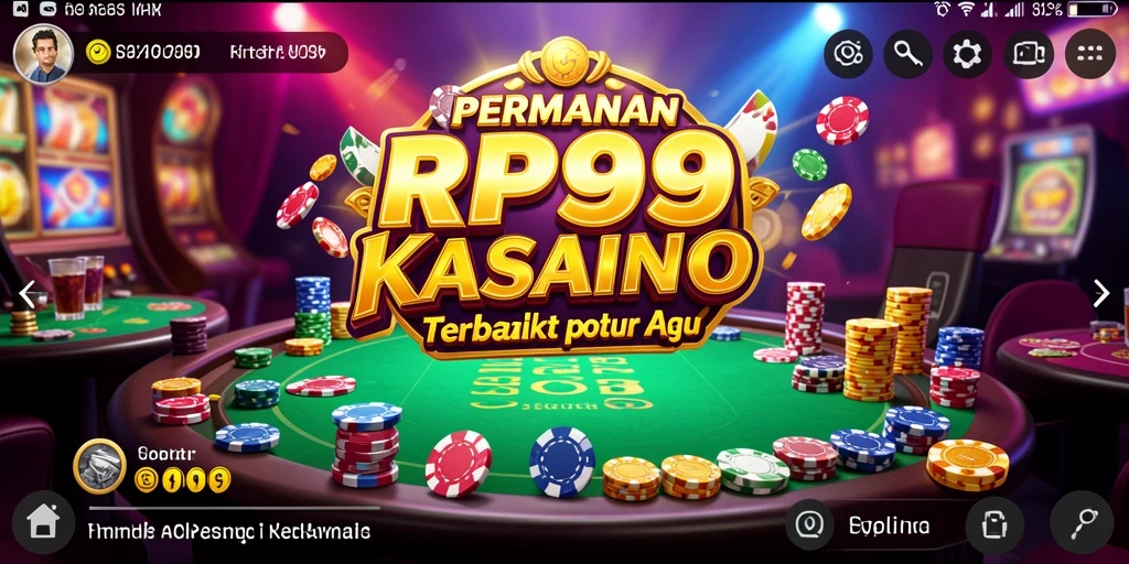 Tampilan menarik dari permainan Kasino di RP99 yang mengasyikkan.
