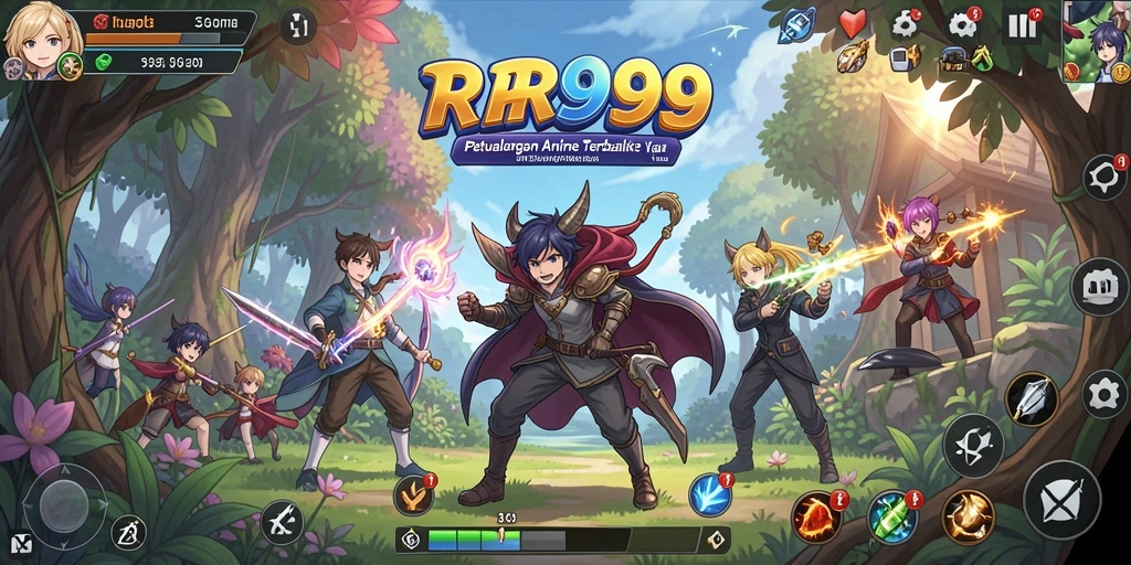 Tampilan gameplay RR999 yang menawan dan penuh aksi
