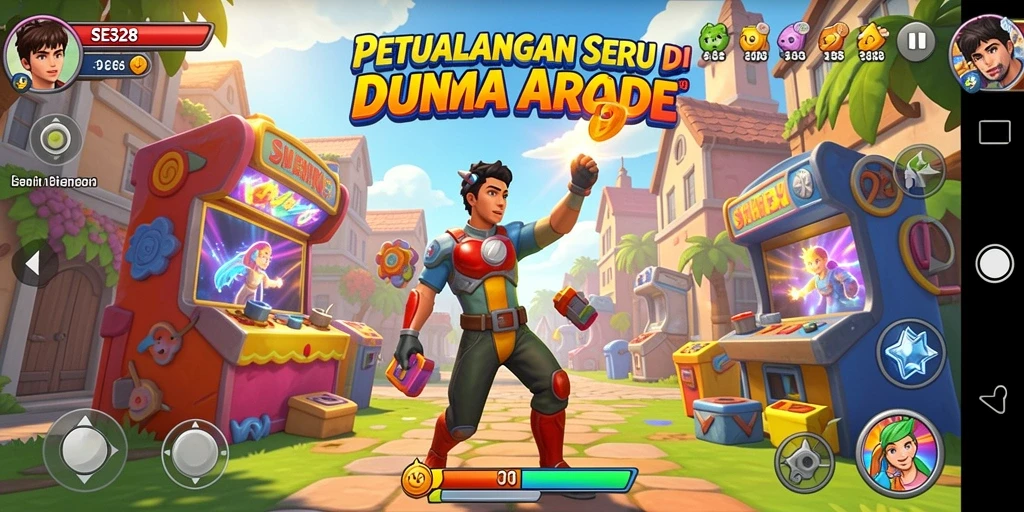 Gameplay seru SE328 dengan tantangan Arcade yang menegangkan.