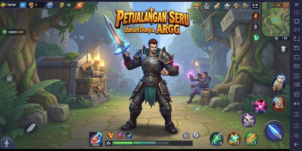 Gameplay seru dengan grafis menawan di TOPI189.