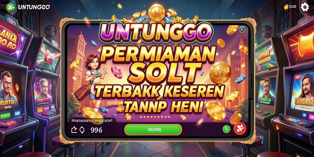 Gameplay UNTUNGGO yang seru dengan fitur menarik di setiap putaran.